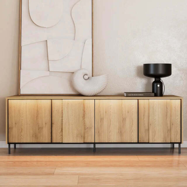 Tivoli TI-05 TV Cabinet 167cm - Oak Cremona 167cm - image 1