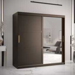 Ramiro II Sliding Door Wardrobe 180cm - White 180cm - thumbnail 2