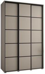 Dakota IV Sliding Door Wardrobe 160cm - Cashmere 160cm - thumbnail 2