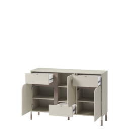 Harmony HR-06 Sideboard Cabinet 130cm - Cashmere 130cm - thumbnail 2