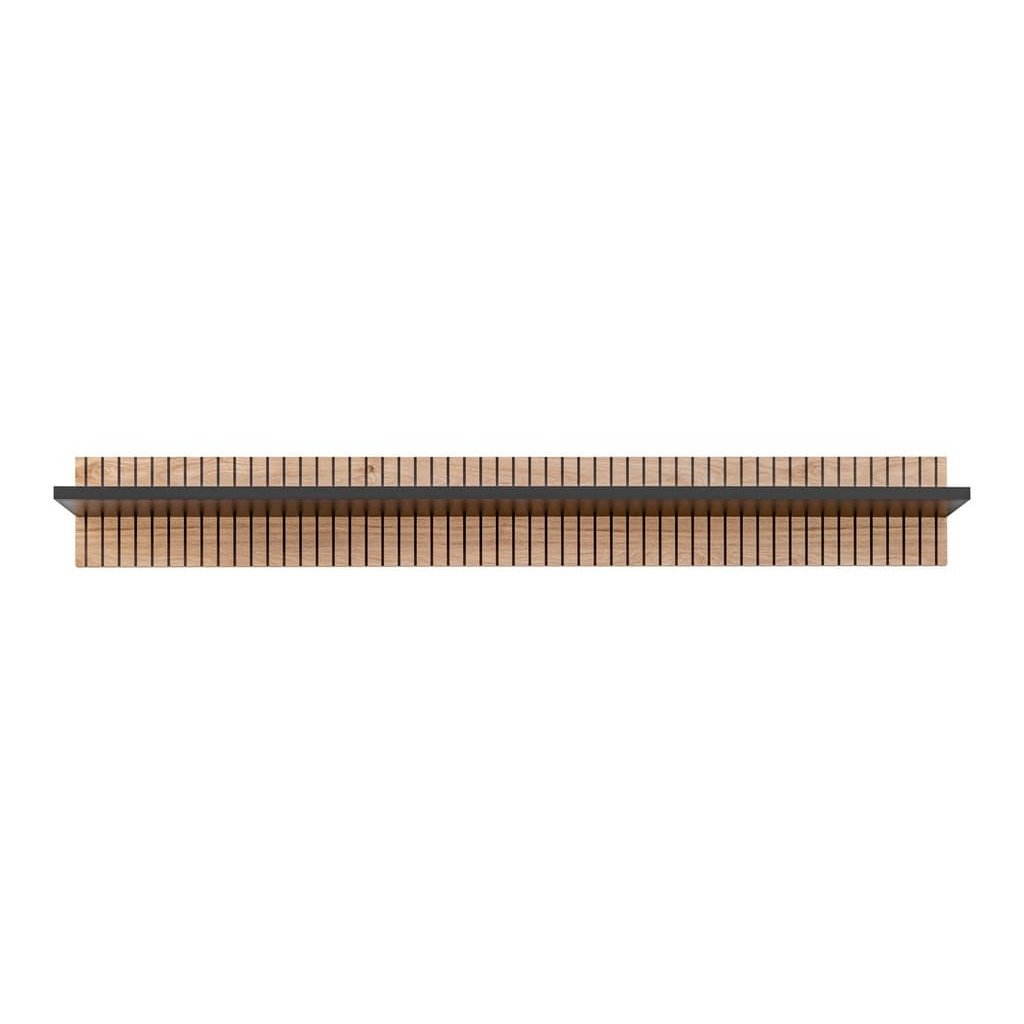 Liam Wall Shelf 160cm - Oak Hickory 160cm - image 1