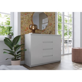 Idea ID-04 Sideboard Cabinet 109cm - White Matt 109cm - thumbnail 2