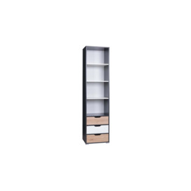 Iwa 08 Bookcase 50cm - Graphite 50cm - thumbnail 3