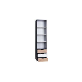 Iwa 08 Bookcase 50cm - Graphite 50cm - thumbnail 3
