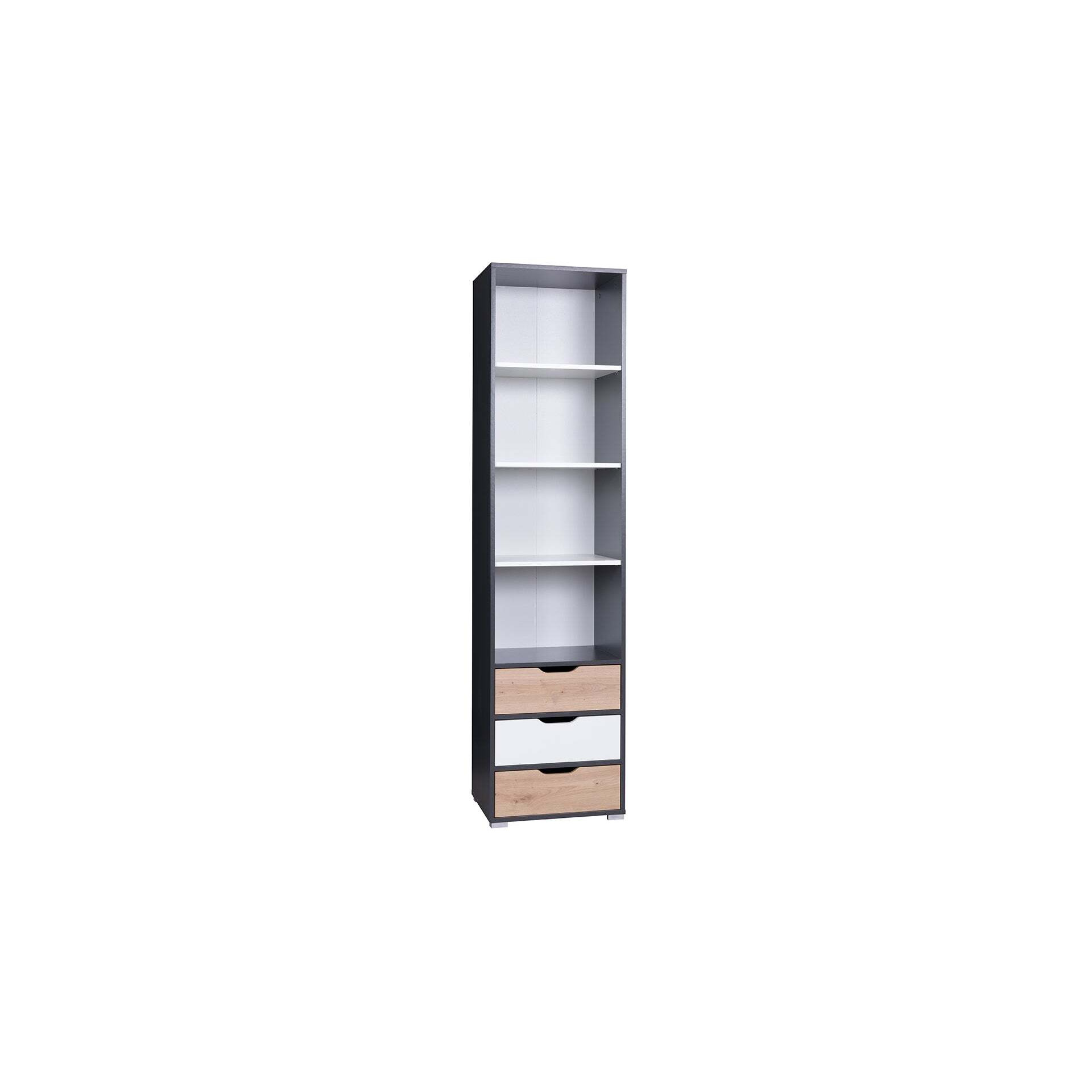 Iwa 08 Bookcase 50cm - White 50cm - image 1