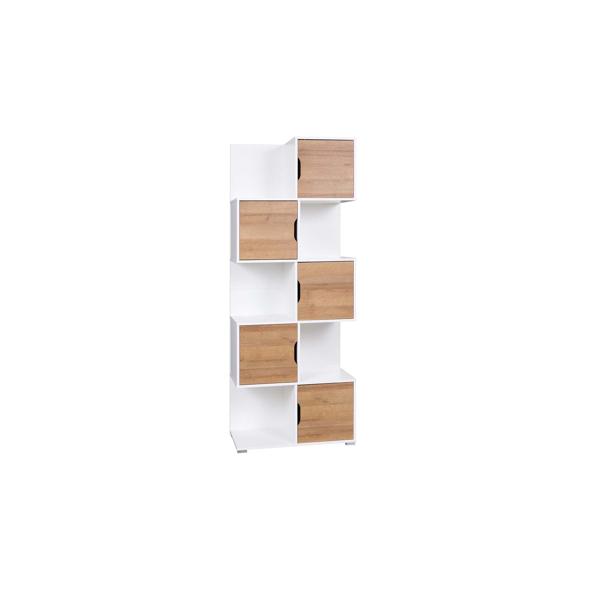 Iwa 09 Tall Bookcase 79cm - White 79cm - image 1