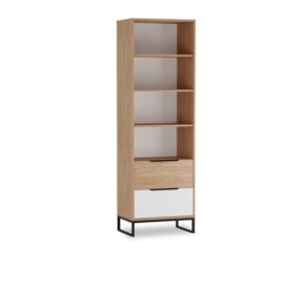Landro Bookcase 60cm - Oak Hickory 60cm - thumbnail 2