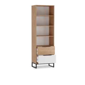 Landro Bookcase 60cm - Oak Hickory 60cm - thumbnail 3
