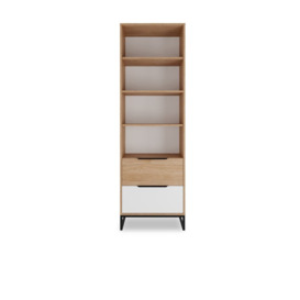 Landro Bookcase 60cm - Oak Hickory 60cm - thumbnail 1