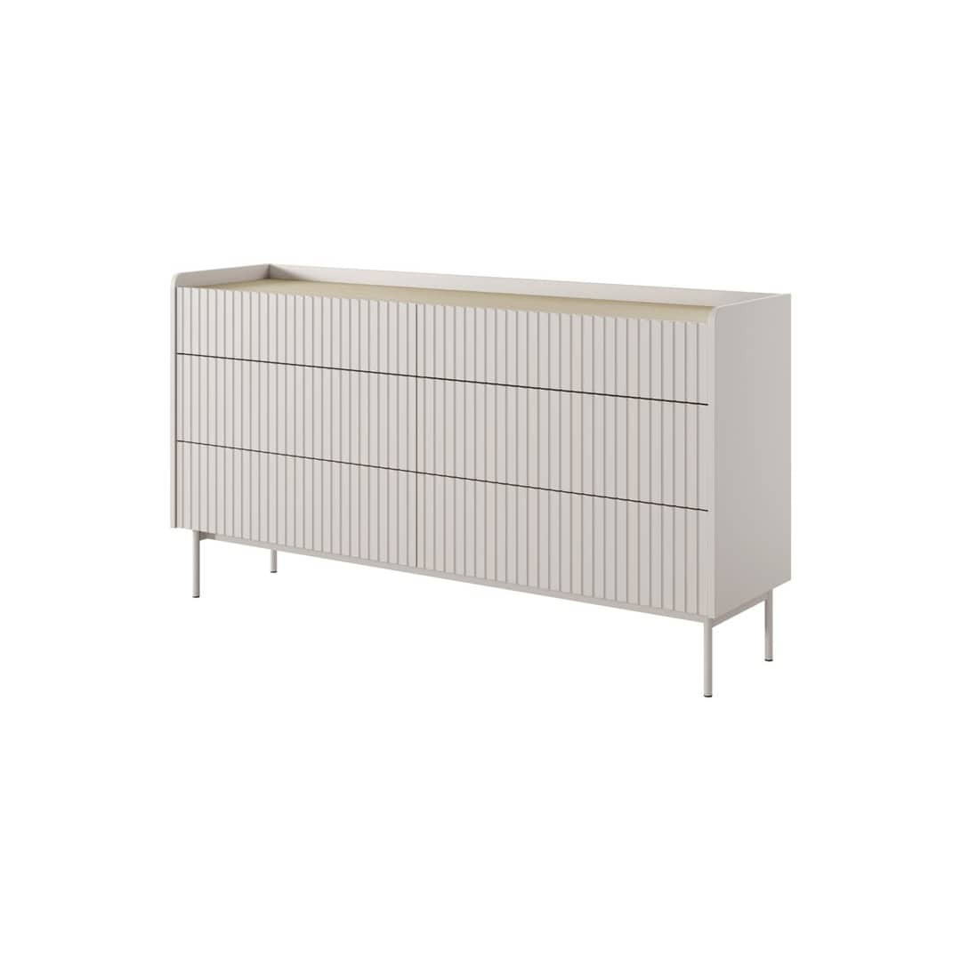 Level Chest Of Drawers 153cm - Beige 153cm - image 1
