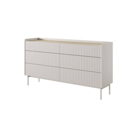 Level Chest Of Drawers 153cm - Beige 153cm