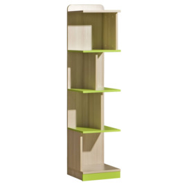 Lorento L15 Bookcase 35cm - 35cm Ash Coimbra Green