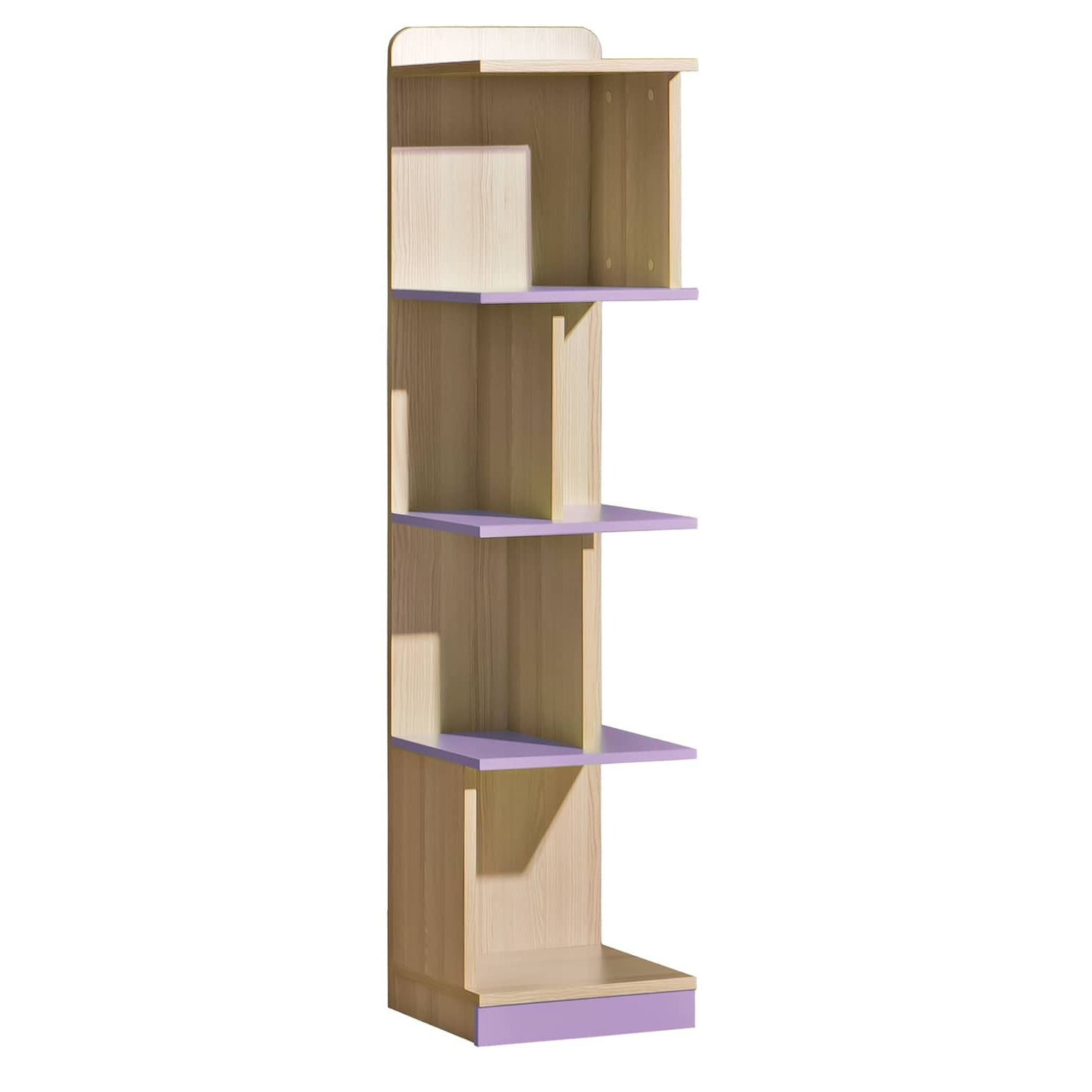 Lorento L15 Bookcase 35cm - 35cm Ash Coimbra Violet - image 1