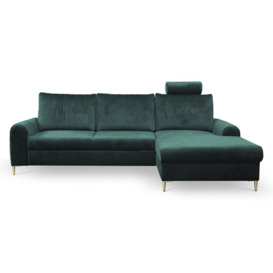 Corner Sofa Bed Monaco - 252cm 168cm Right