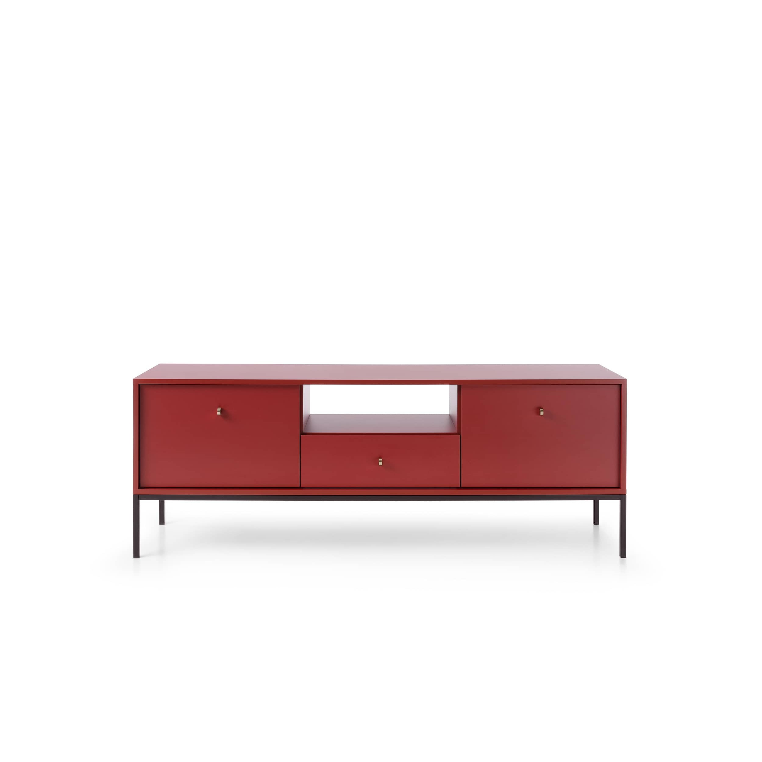Mono TV Cabinet 154cm - Red 154cm - image 1