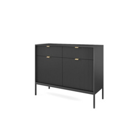 Nova Sideboard Cabinet 104cm - White Matt 104cm - thumbnail 2