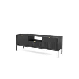 Nova TV Cabinet 154cm - Black Matt 154cm - thumbnail 1