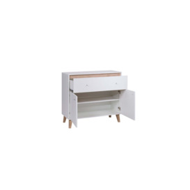 Oviedo 01 Sideboard Cabinet 100cm - White Matt 100cm - thumbnail 2