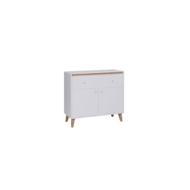 Oviedo 01 Sideboard Cabinet 100cm - White Matt 100cm - thumbnail 1