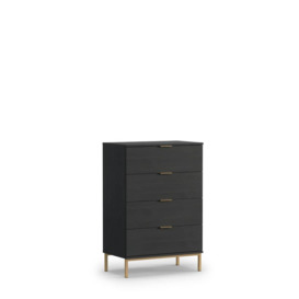 Pula Chest Of Drawers 70cm - Navy 70cm - thumbnail 2