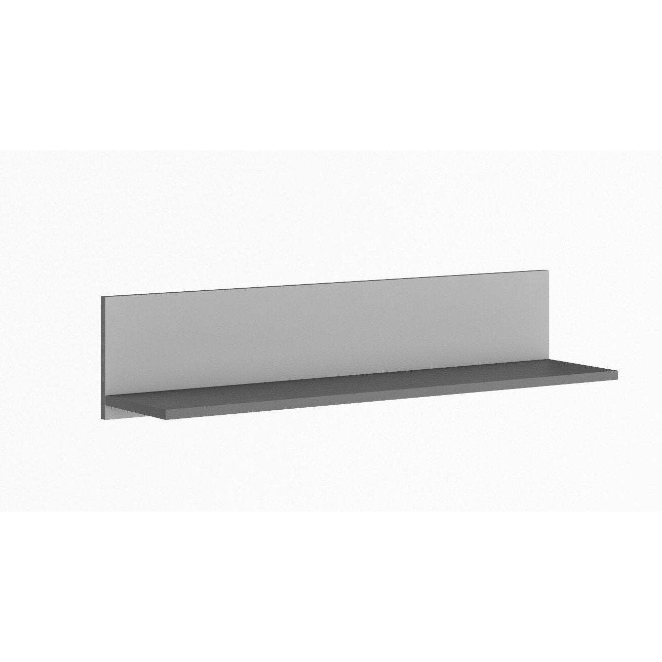 Pok PO-12 Wall Shelf 90cm - Grey Matt 90cm - image 1