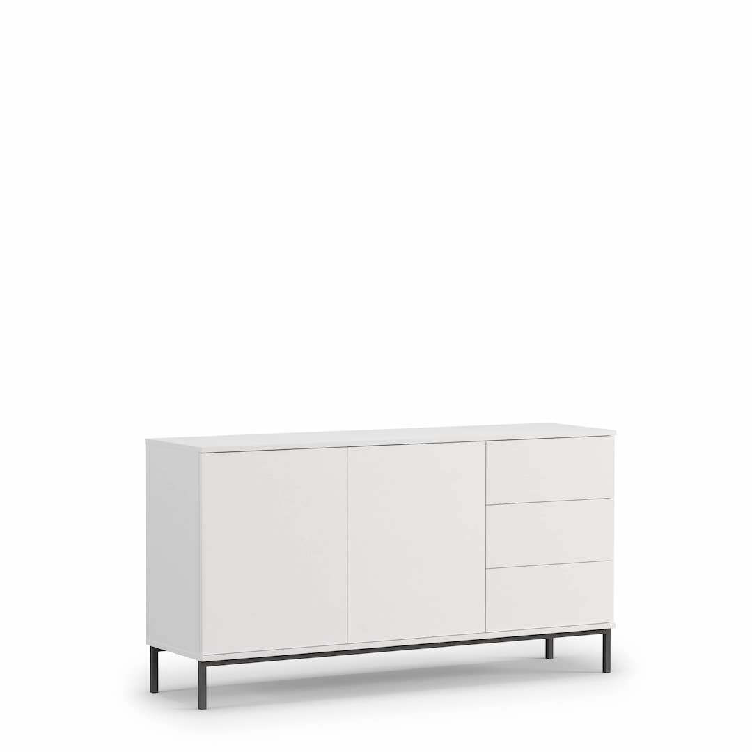 Querty 01 Sideboard Cabinet 150cm - White Matt 150cm - image 1