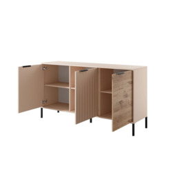 Rave Sideboard Cabinet 153cm - Beige 153cm - thumbnail 2