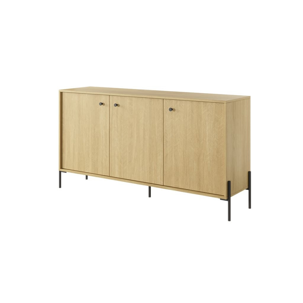 Scandi Sideboard Cabinet 157cm - Scandi Oak 157cm - image 1