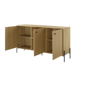Scandi Sideboard Cabinet 157cm - Scandi Oak 157cm - thumbnail 2