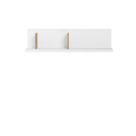 Massi MS-07 Wall Shelf 120cm - Alpine White 120cm - thumbnail 2