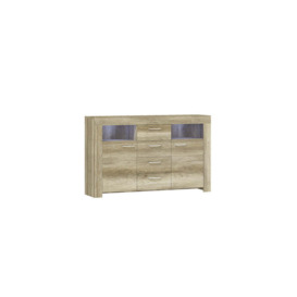 Sky Sideboard Cabinet 155cm - Oak Riviera 155cm - thumbnail 3