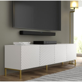Surf TV Cabinet 200cm - White 200cm - thumbnail 3
