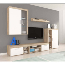 "Tom Entertainment Unit For TVs Up To 48"" - Wenge 270cm" - thumbnail 2