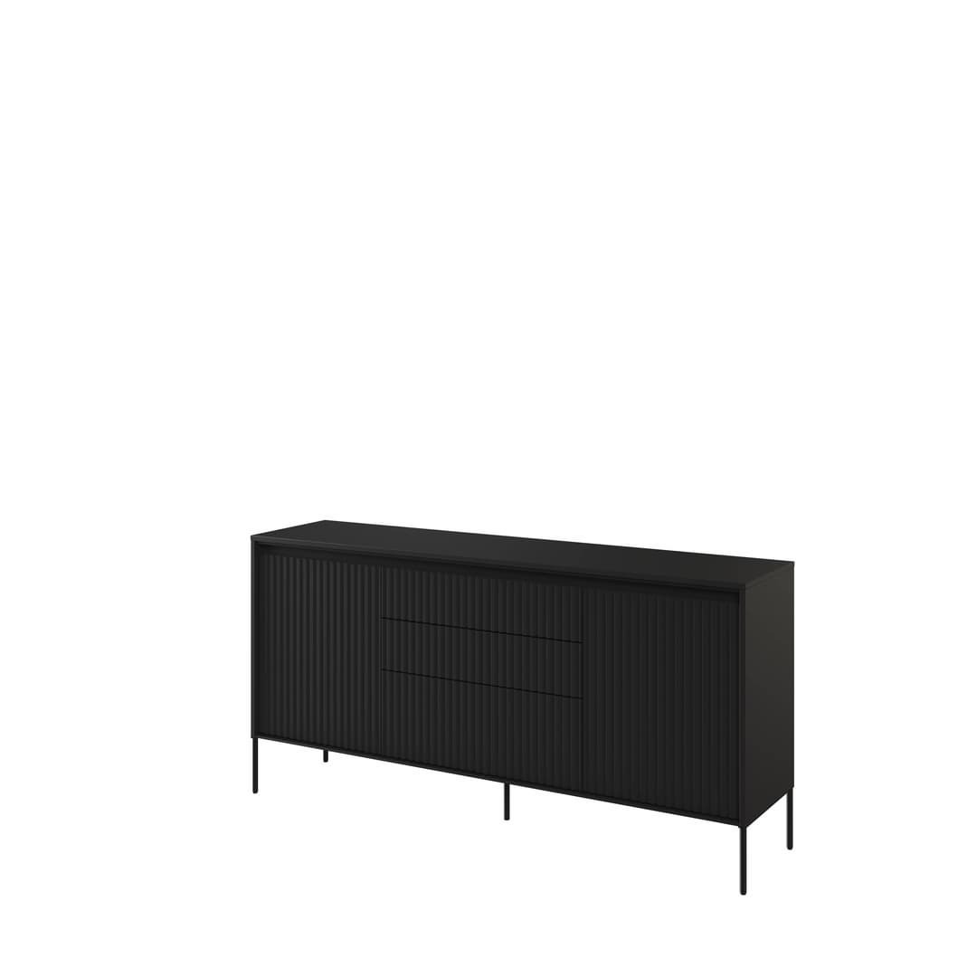 Trend TR-01 Sideboard Cabinet 166cm - Black 166cm - image 1