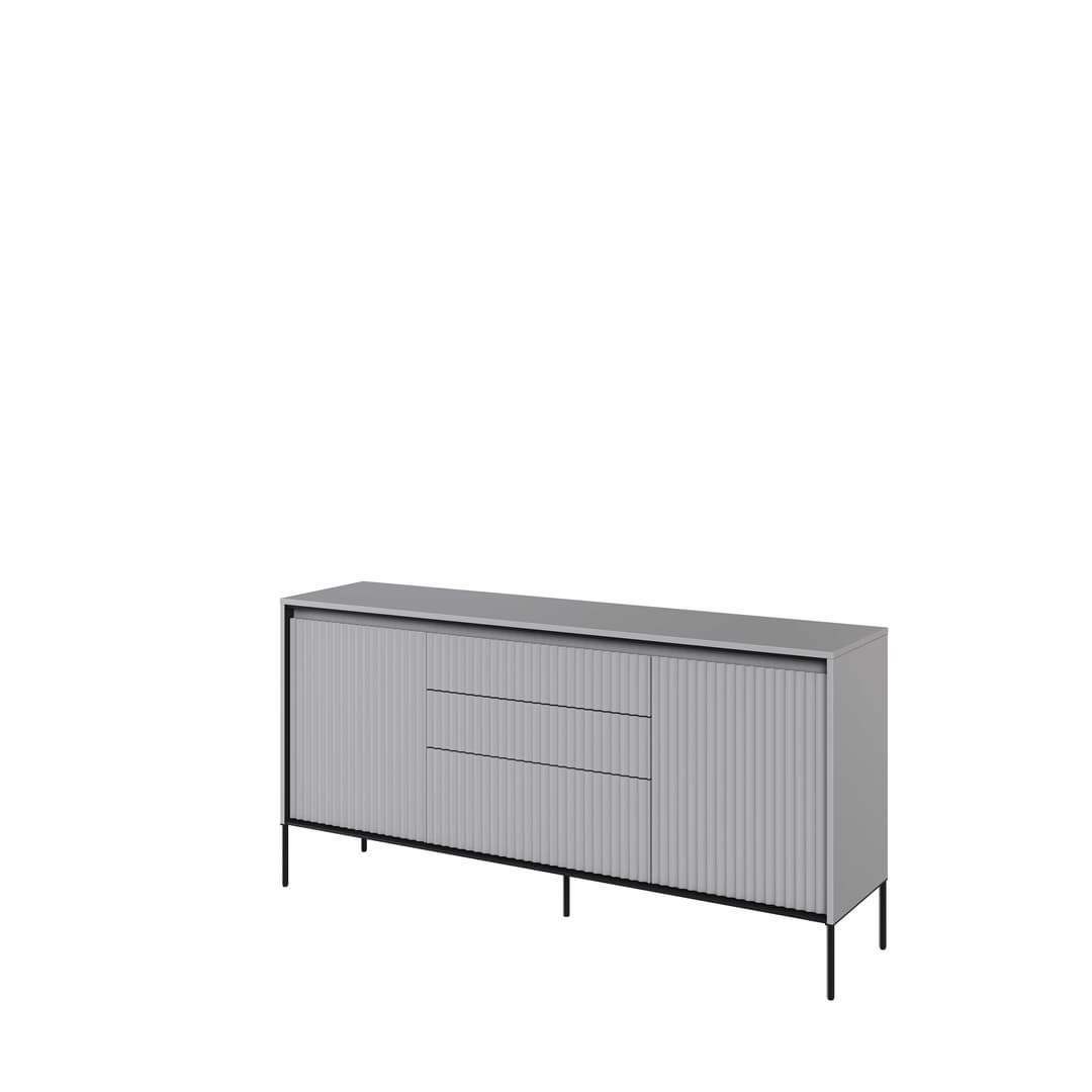 Trend TR-01 Sideboard Cabinet 166cm - Grey Matt 166cm - image 1