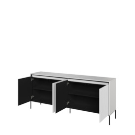 Trend TR-04 Sideboard Cabinet 193cm - Black 193cm - thumbnail 3