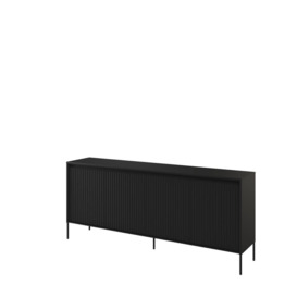 Trend TR-04 Sideboard Cabinet 193cm - Black Matt 193cm