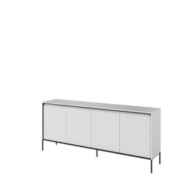 Trend TR-04 Sideboard Cabinet 193cm - White Matt 193cm - thumbnail 1