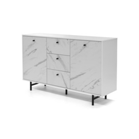 Veroli 01 Sideboard Cabinet 150cm - White 150cm - thumbnail 1