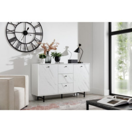 Veroli 01 Sideboard Cabinet 150cm - White 150cm - thumbnail 2