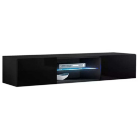 "Fly S1 Entertainment Unit For TVs Up To 49"" - 160cm White White Gloss" - thumbnail 2