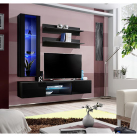 "Fly S2 Entertainment Unit For TVs Up To 49"" - 160cm White White Gloss" - thumbnail 3