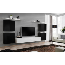 "Switch IV Entertainment Unit For TVs Up To 75"" - Black 320cm Black" - thumbnail 3