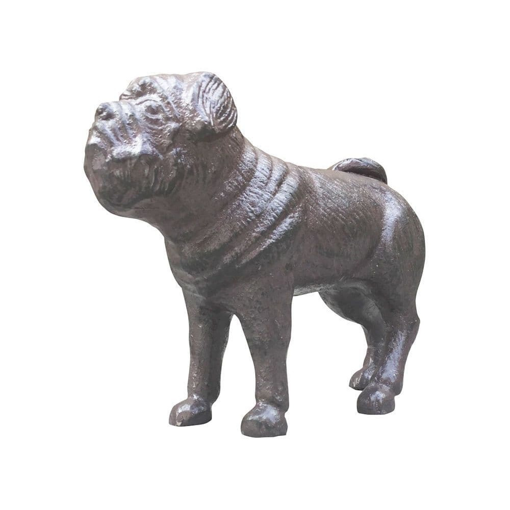 Cast Iron Pug Dog Ornament