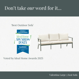 Valentina Large 3 Seat Sofa by Atkin And Thyme,  H77x W196x D81 cm, seat height 47 cm - thumbnail 4