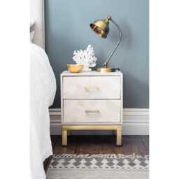Chevron Bedside Drawers by Atkin And Thyme, W45 x D38 x H55cm - thumbnail 3