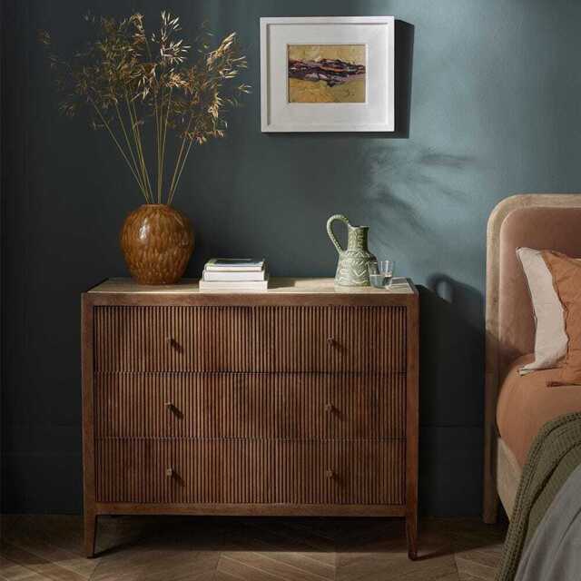 Mirabelle Travertine Chest Of Drawers