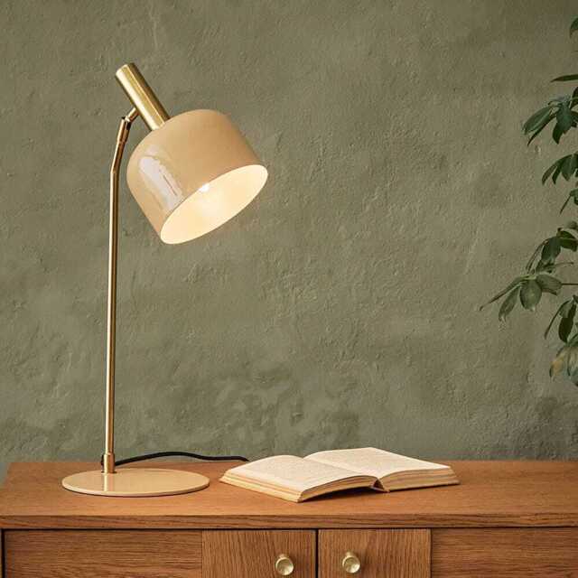 Emma Desk Lamp In Latte