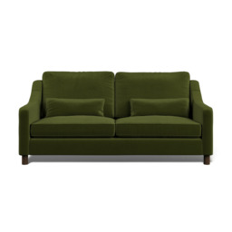 Hampton 4-Seat Sofa In Vine Eco Velvet by Atkin And Thyme - thumbnail 5