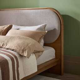 Kadence Upholstered Bed by Atkin And Thyme - thumbnail 2